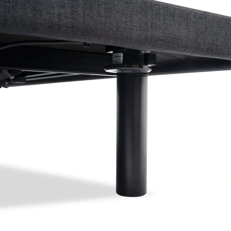 Sommier réglable anti-douleur, électrique avec massage de tête et de pieds inclinable à 3 vitesses, télécommande sans fil, chargeur ports USB