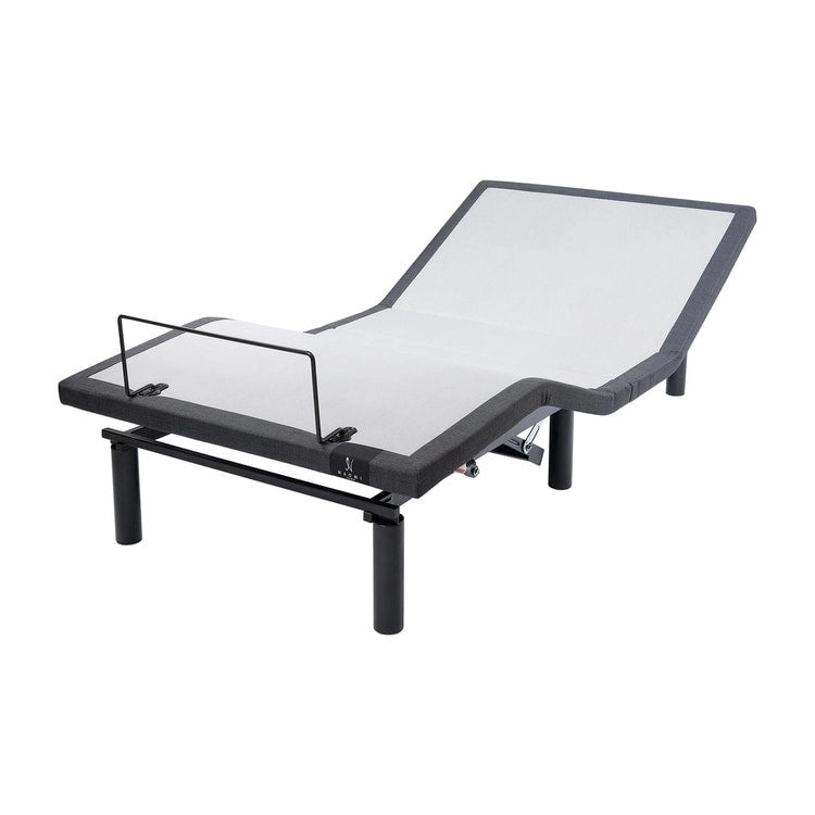 Sommier réglable anti-douleur, électrique avec massage de tête et de pieds inclinable à 3 vitesses, télécommande sans fil, chargeur ports USB