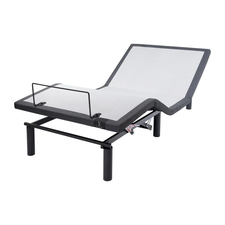 Sommier réglable anti-douleur, électrique avec massage de tête et de pieds inclinable à 3 vitesses, télécommande sans fil, chargeur ports USB
