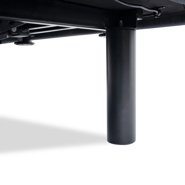 Sommier réglable anti-douleur, électrique avec massage de tête et de pieds inclinable à 3 vitesses, télécommande sans fil, chargeur ports USB