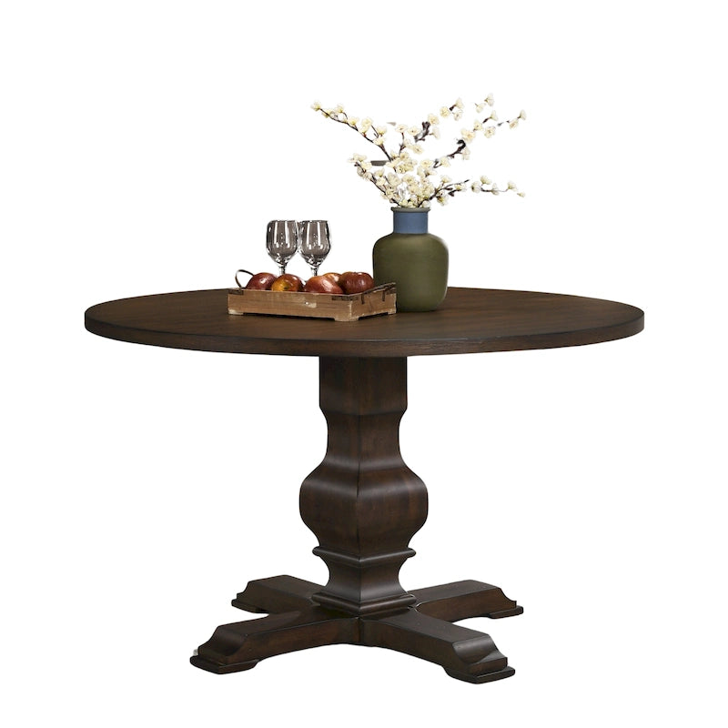 Table à manger ronde sur pied Havre - S.O.