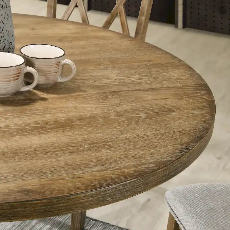 Table à manger ronde sur pied Havre - S.O.