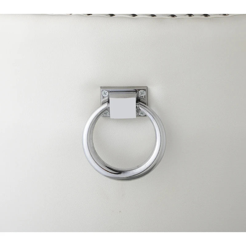 Chaises de salle à manger capitonnées (lot de 2)