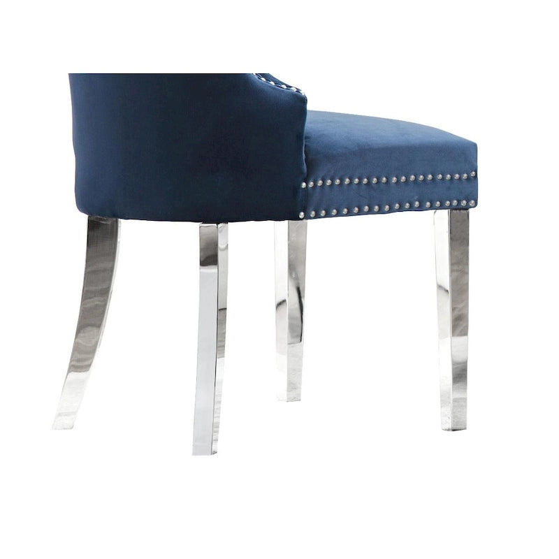 Chaises de salle à manger capitonnées (lot de 2)