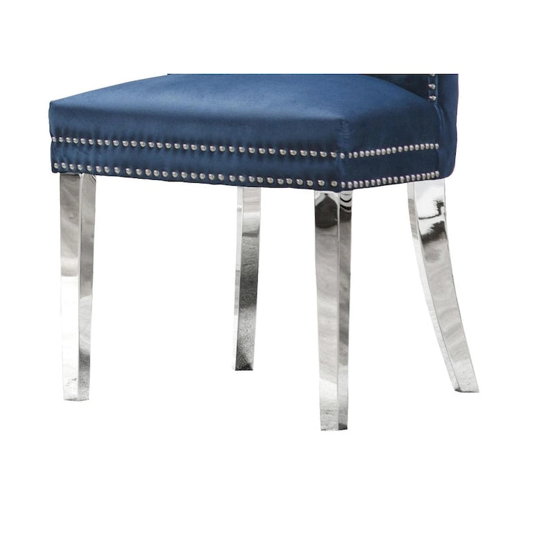 Chaises de salle à manger capitonnées (lot de 2)