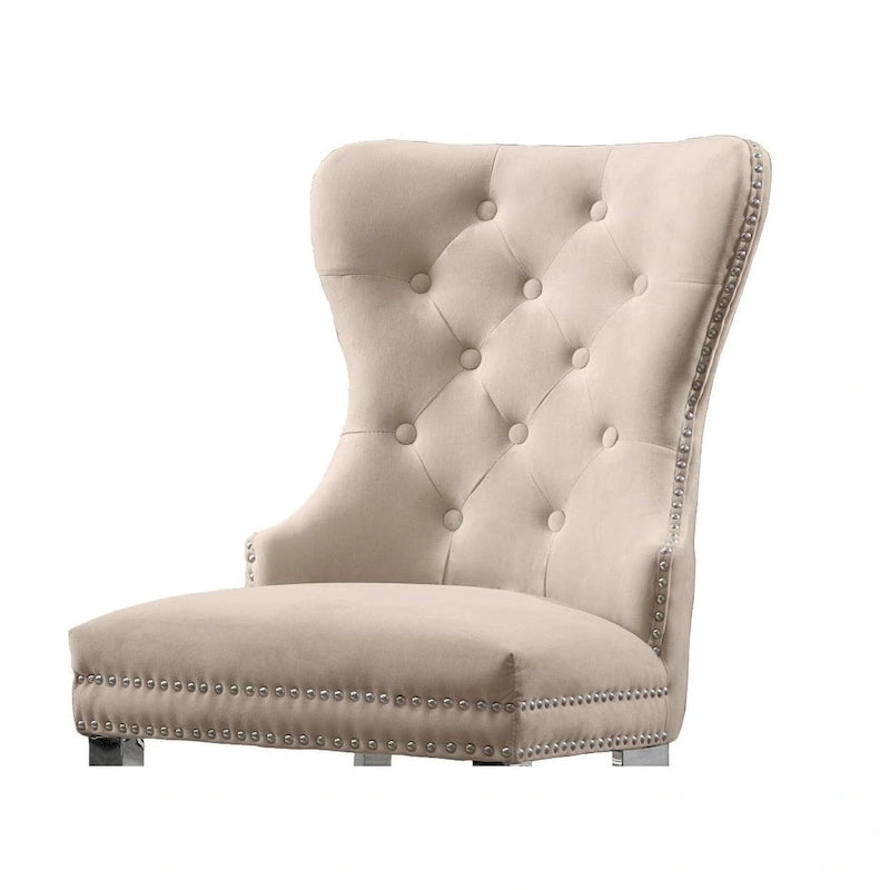 Chaises de salle à manger capitonnées (lot de 2)