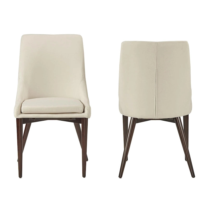 Chaises de salle à manger "Barrel-back" du milieu du siècle (lot de 2)