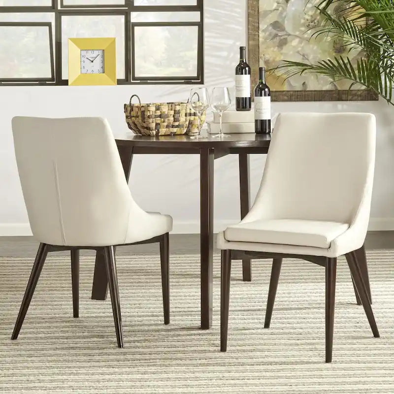 Chaises de salle à manger "Barrel-back" du milieu du siècle (lot de 2)