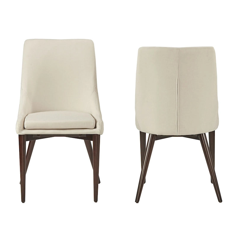 Chaises de salle à manger "Barrel-back" du milieu du siècle (lot de 2)