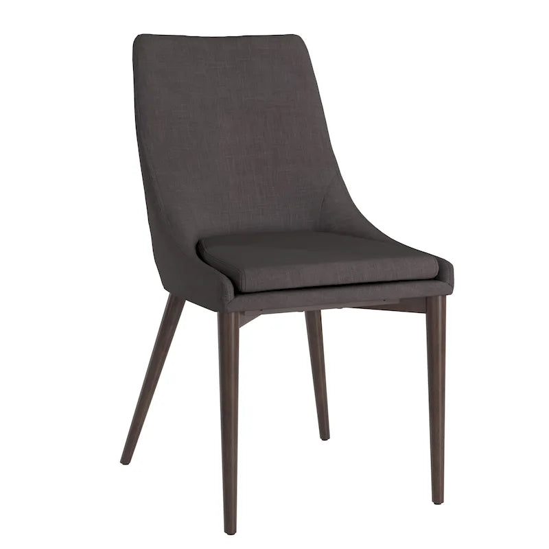 Chaises de salle à manger "Barrel-back" du milieu du siècle (lot de 2)