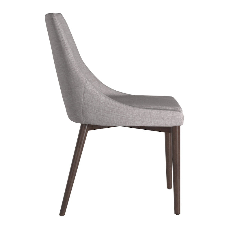 Chaises de salle à manger "Barrel-back" du milieu du siècle (lot de 2)