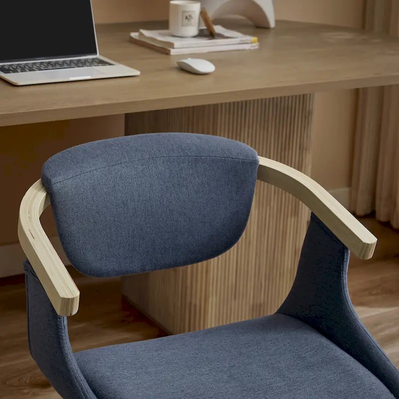 Chaise de salle à manger pivotante moderne avec assise rembourrée, rotation à 360° pour la cuisine et le salon