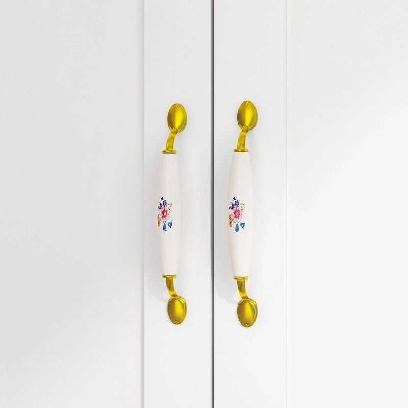 Armoire Penderie Étagères Tringle Portes Meuble de Rangement pour Placard