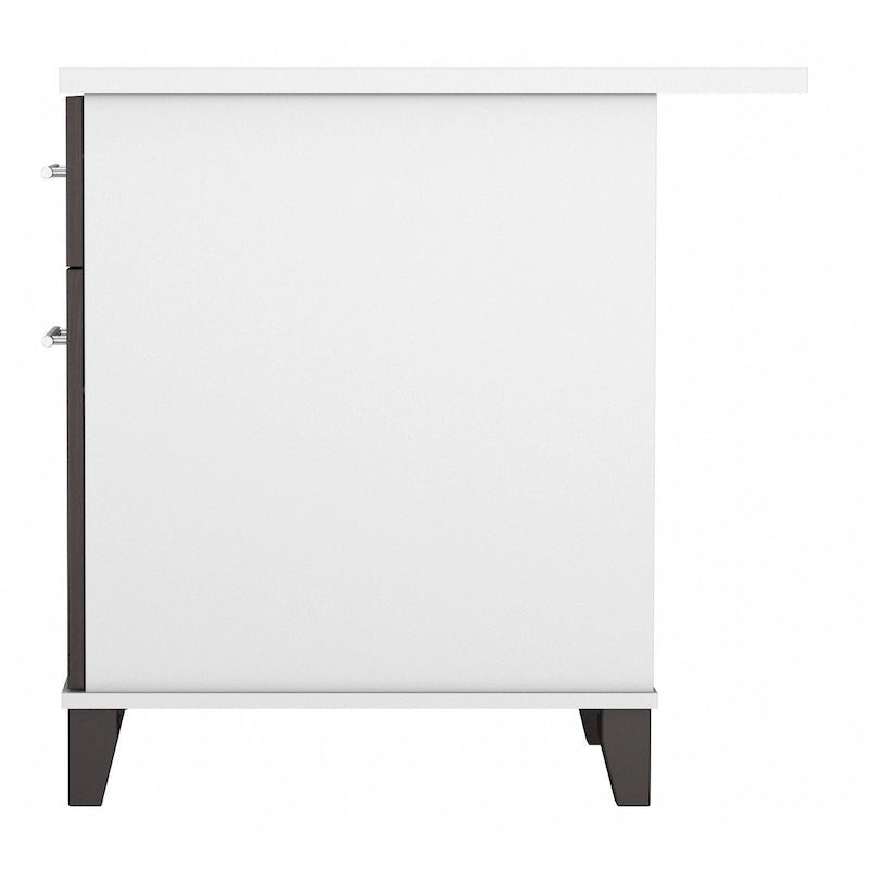 Bureau d'ordinateur avec tiroirs