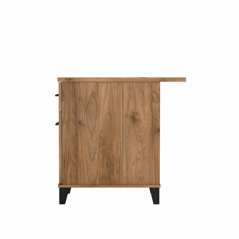 Bureau d'ordinateur avec tiroirs