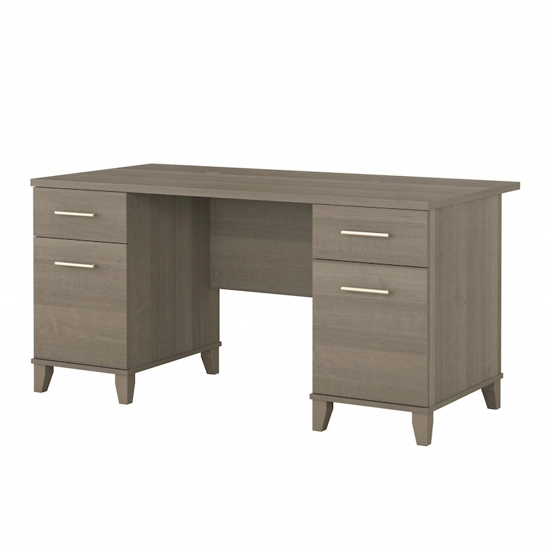 Bureau d'ordinateur avec tiroirs