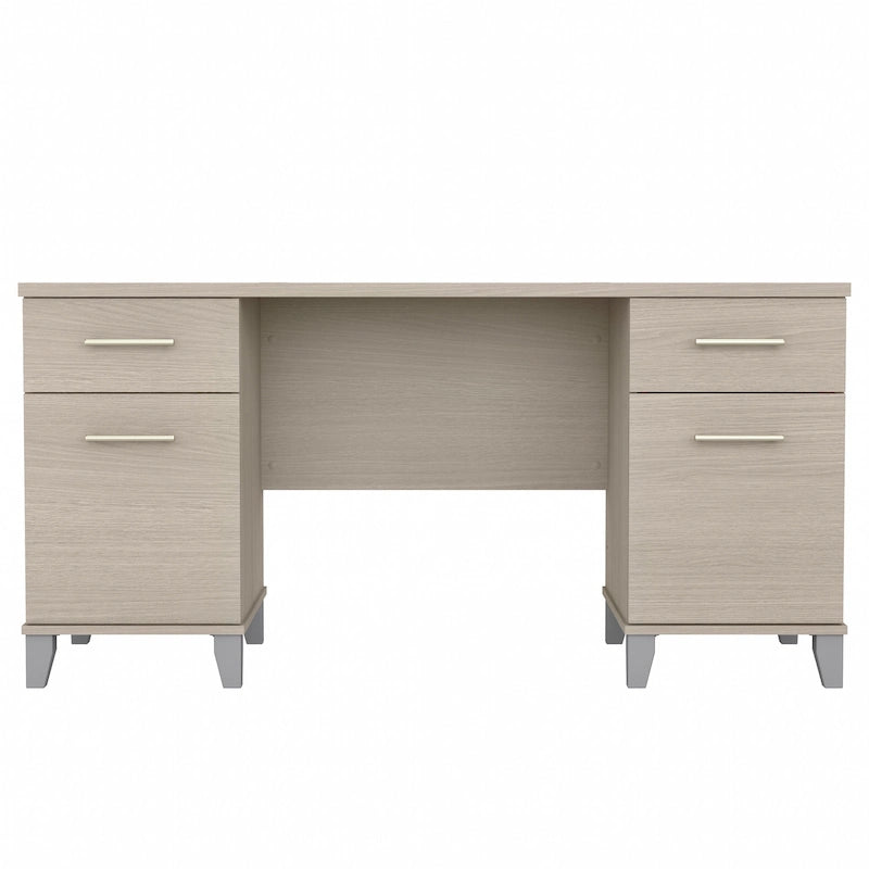 Bureau d'ordinateur avec tiroirs
