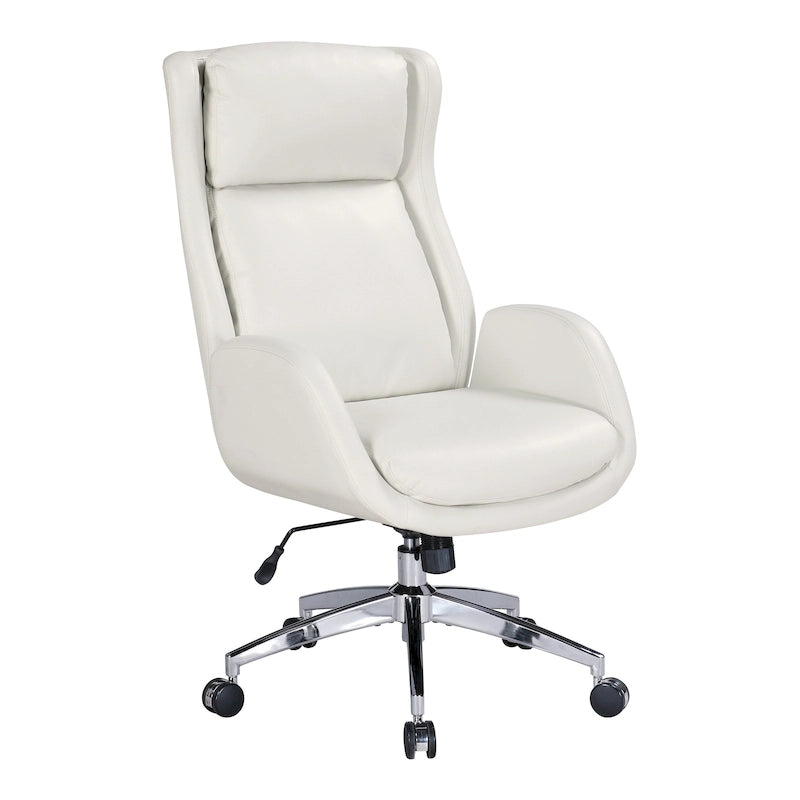 Chaise de bureau en similicuir