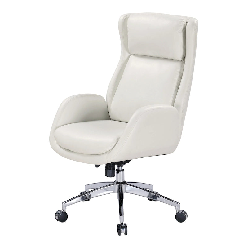 Chaise de bureau en similicuir