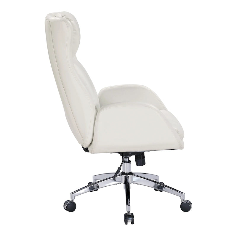 Chaise de bureau en similicuir