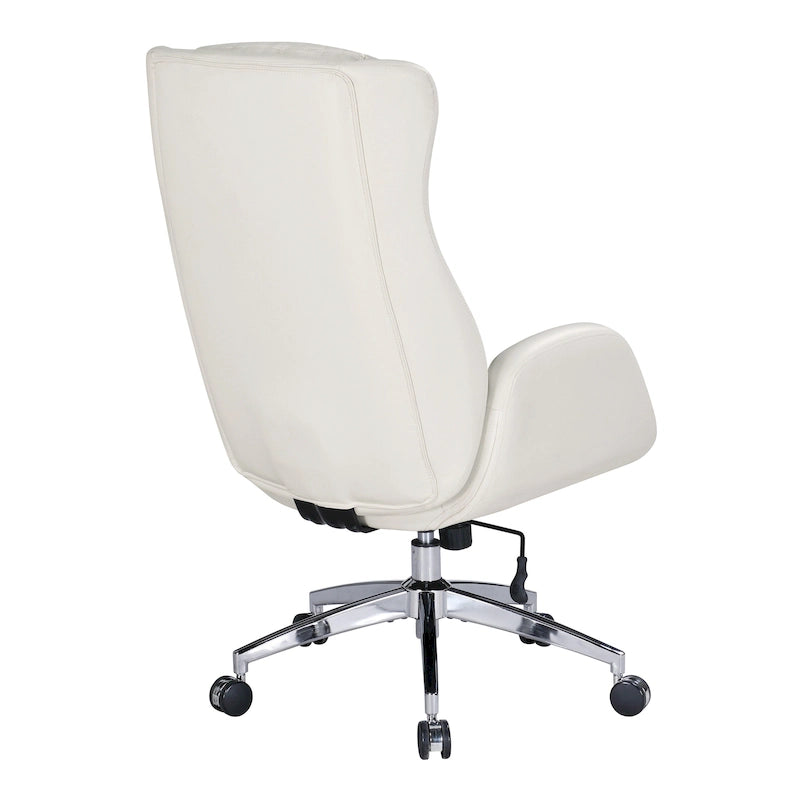 Chaise de bureau en similicuir