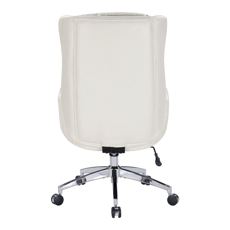 Chaise de bureau en similicuir