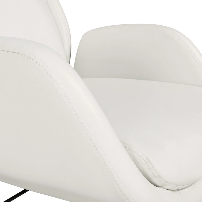 Chaise de bureau en similicuir