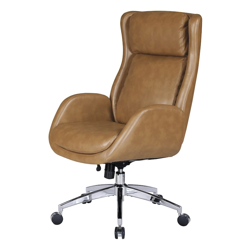 Chaise de bureau en similicuir