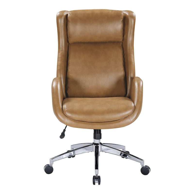 Chaise de bureau en similicuir