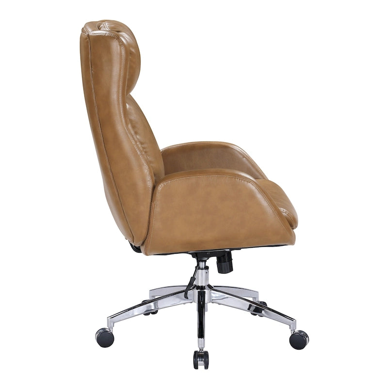 Chaise de bureau en similicuir