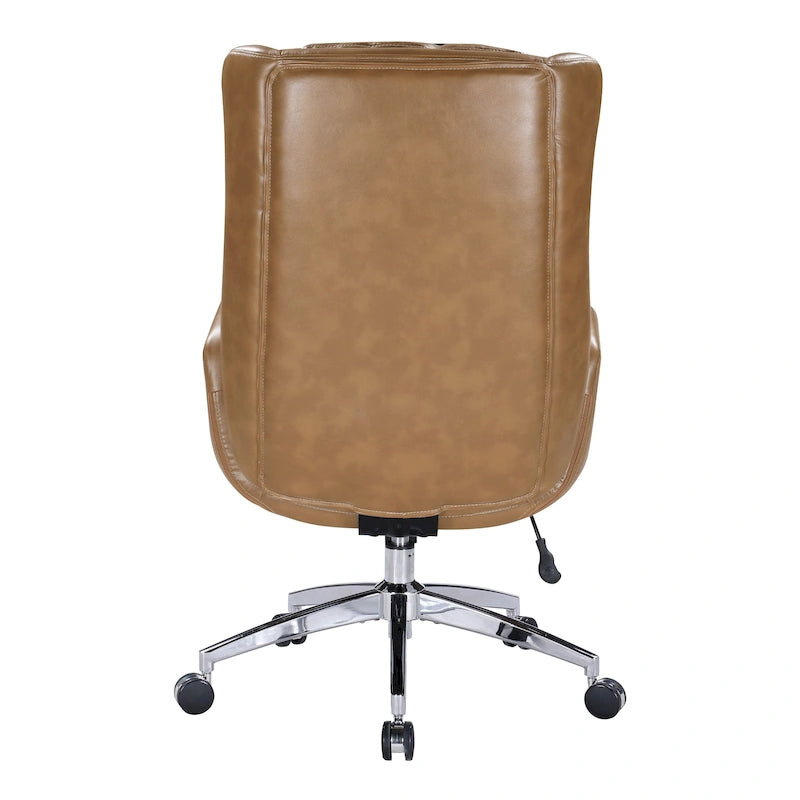 Chaise de bureau en similicuir