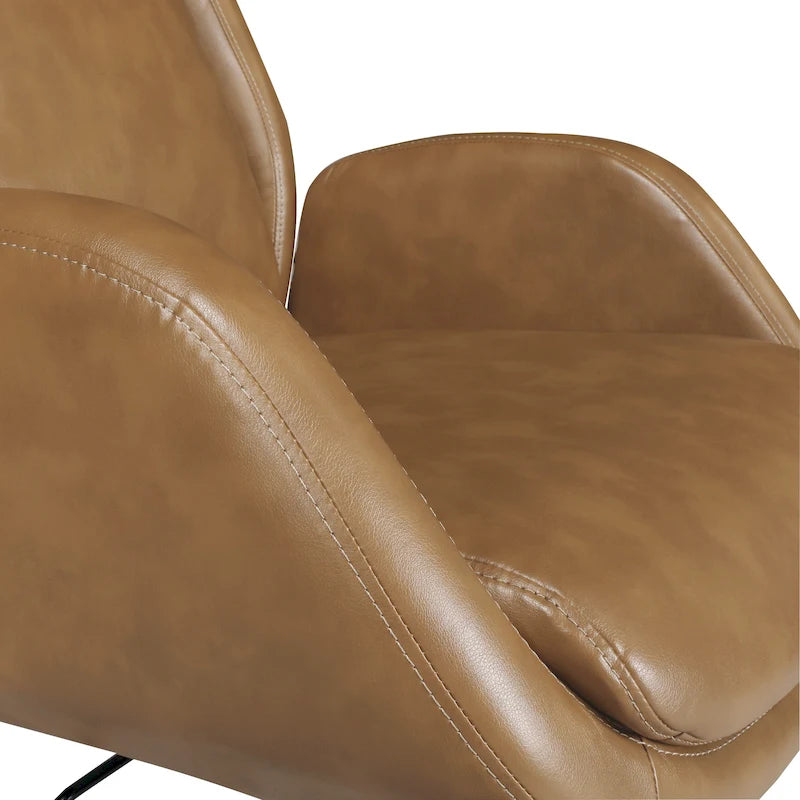 Chaise de bureau en similicuir