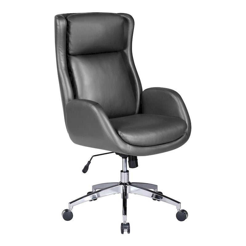Chaise de bureau en similicuir