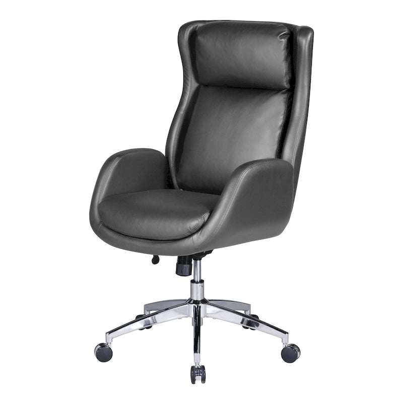 Chaise de bureau en similicuir