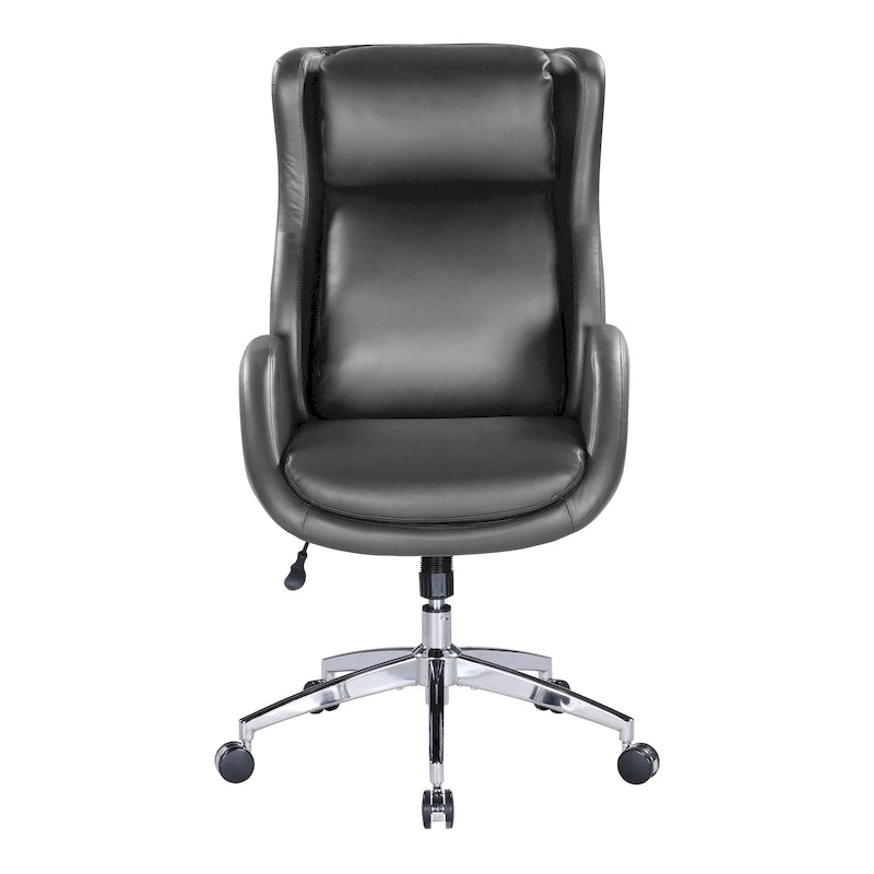Chaise de bureau en similicuir