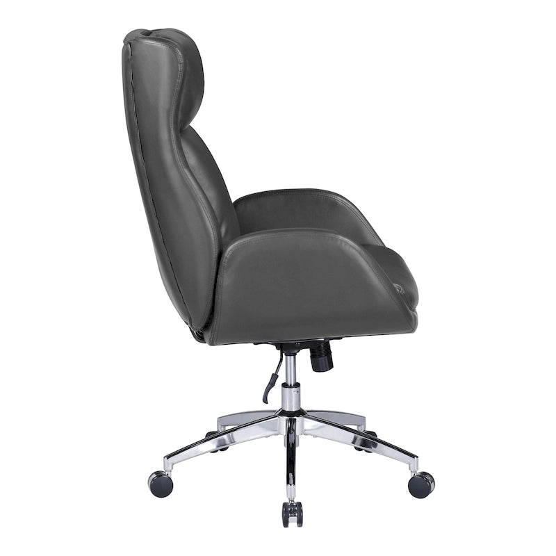 Chaise de bureau en similicuir