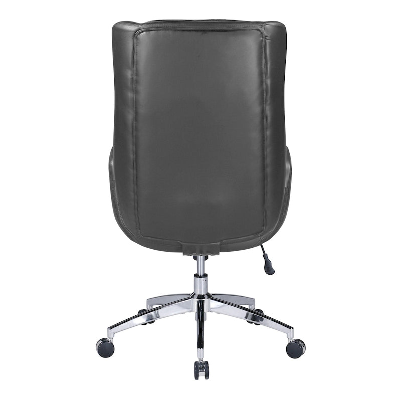 Chaise de bureau en similicuir