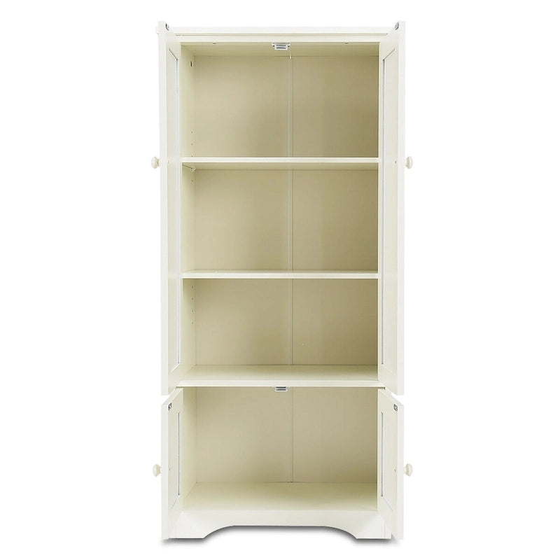 Armoire de rangement avec étagères réglables