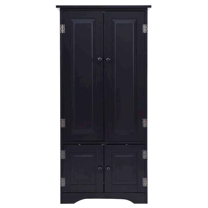 Armoire de rangement avec étagères réglables